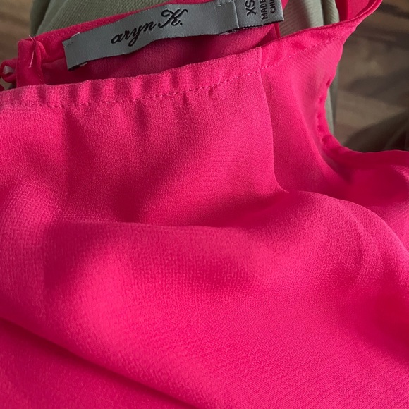 Barbie pink aryn K Silk Dress - Picture 4 of 6